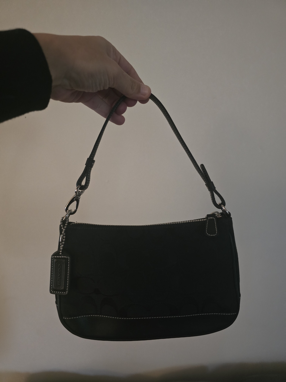 Coach Black Leather Teri Bag - Classic Women's Handbag